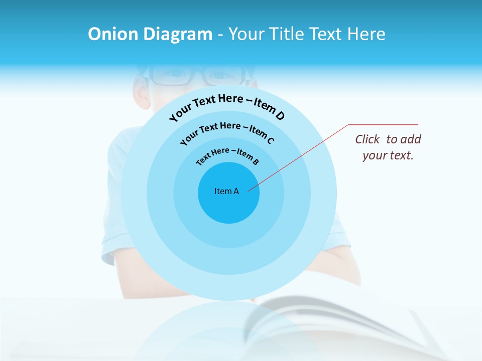 Preschool People Eyeglasses PowerPoint Template