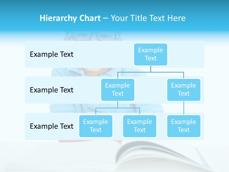 Preschool People Eyeglasses PowerPoint Template