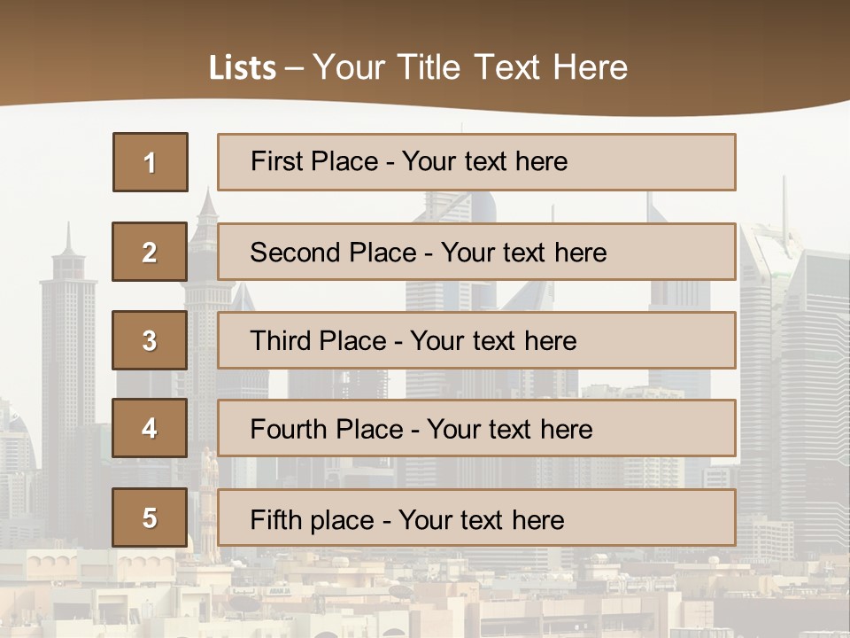 Day Modern Beautiful PowerPoint Template