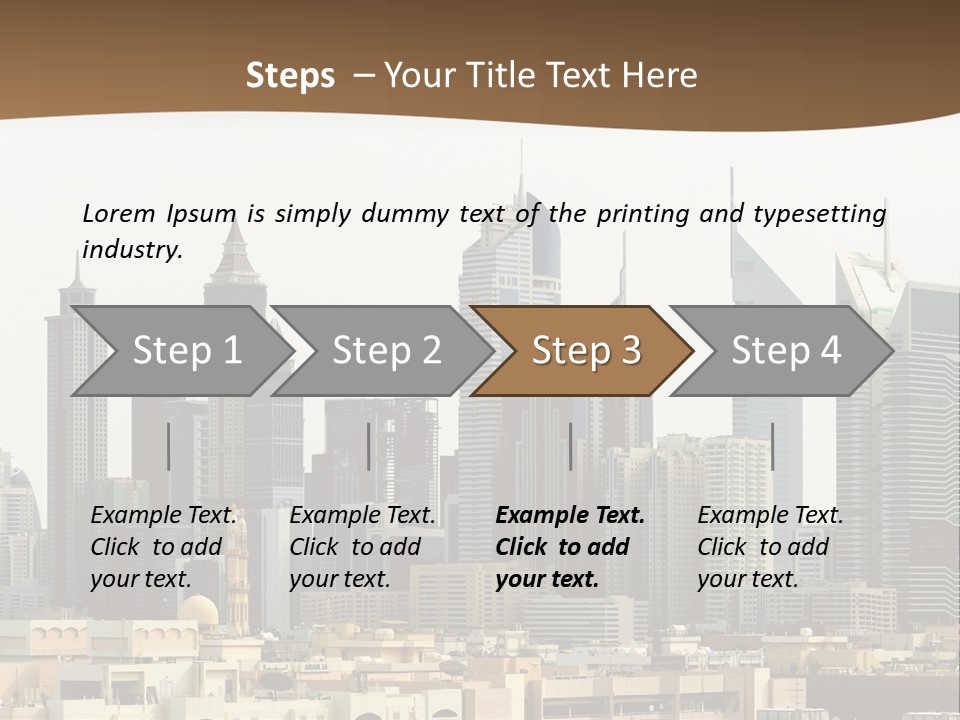 Day Modern Beautiful PowerPoint Template
