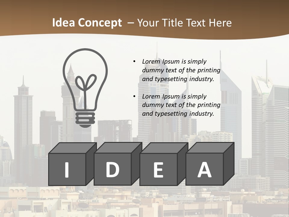 Day Modern Beautiful PowerPoint Template