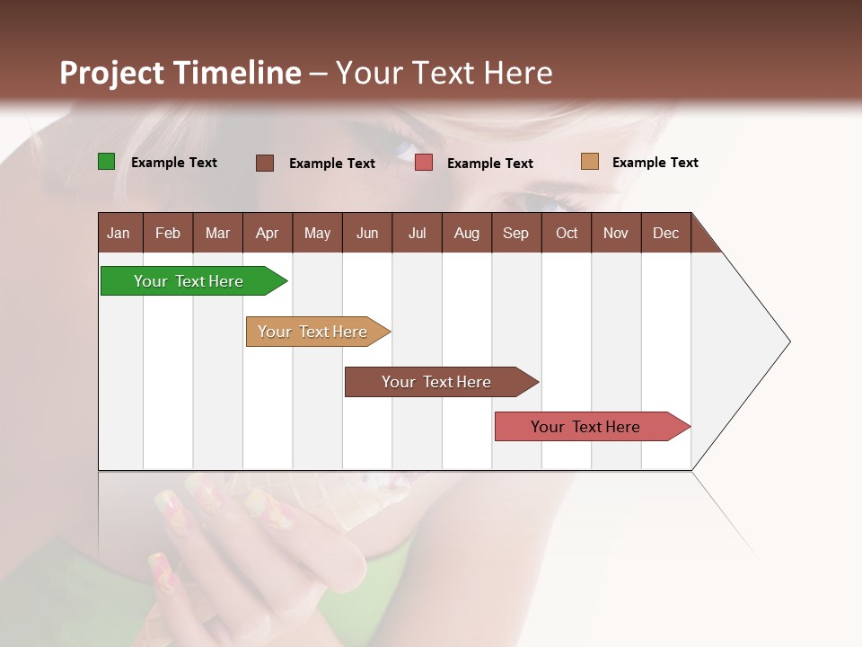 Waist Woman Dessert PowerPoint Template