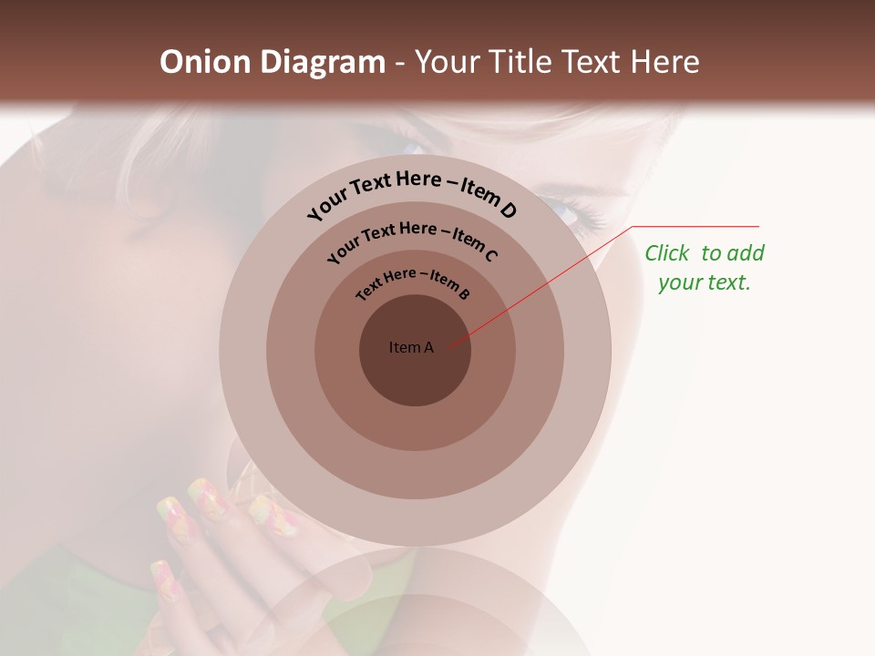 Waist Woman Dessert PowerPoint Template