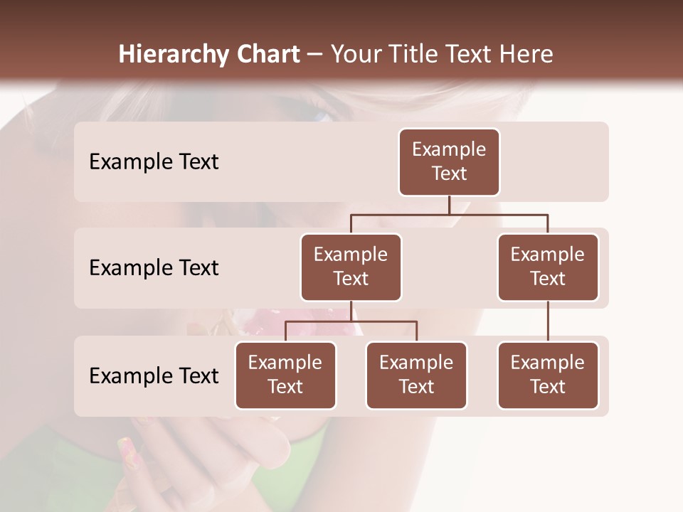 Waist Woman Dessert PowerPoint Template