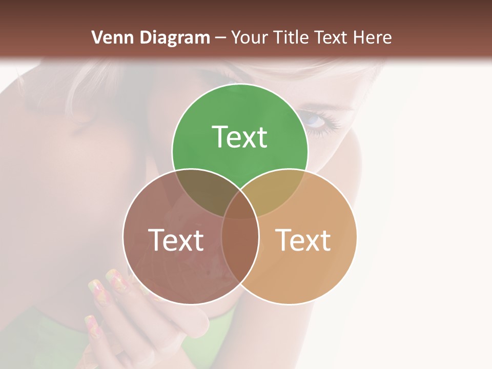 Waist Woman Dessert PowerPoint Template