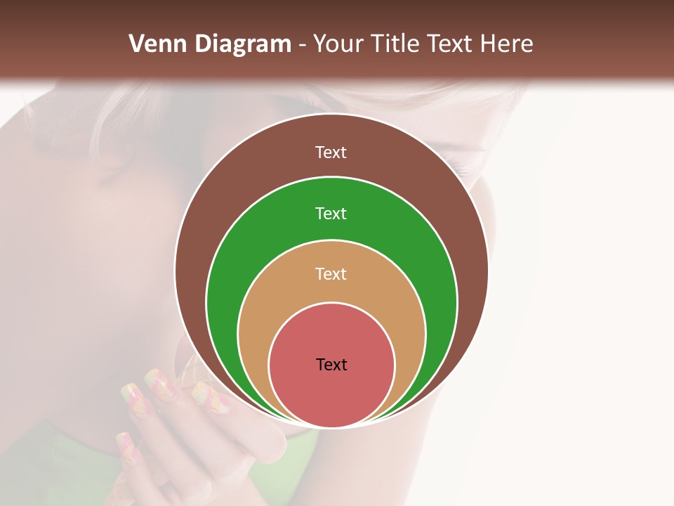 Waist Woman Dessert PowerPoint Template