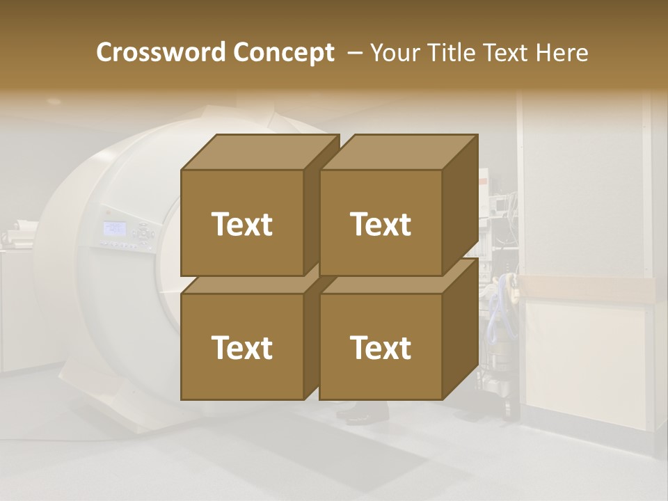 Test Magnetic Scanner PowerPoint Template