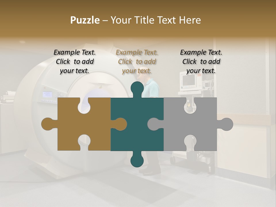 Test Magnetic Scanner PowerPoint Template