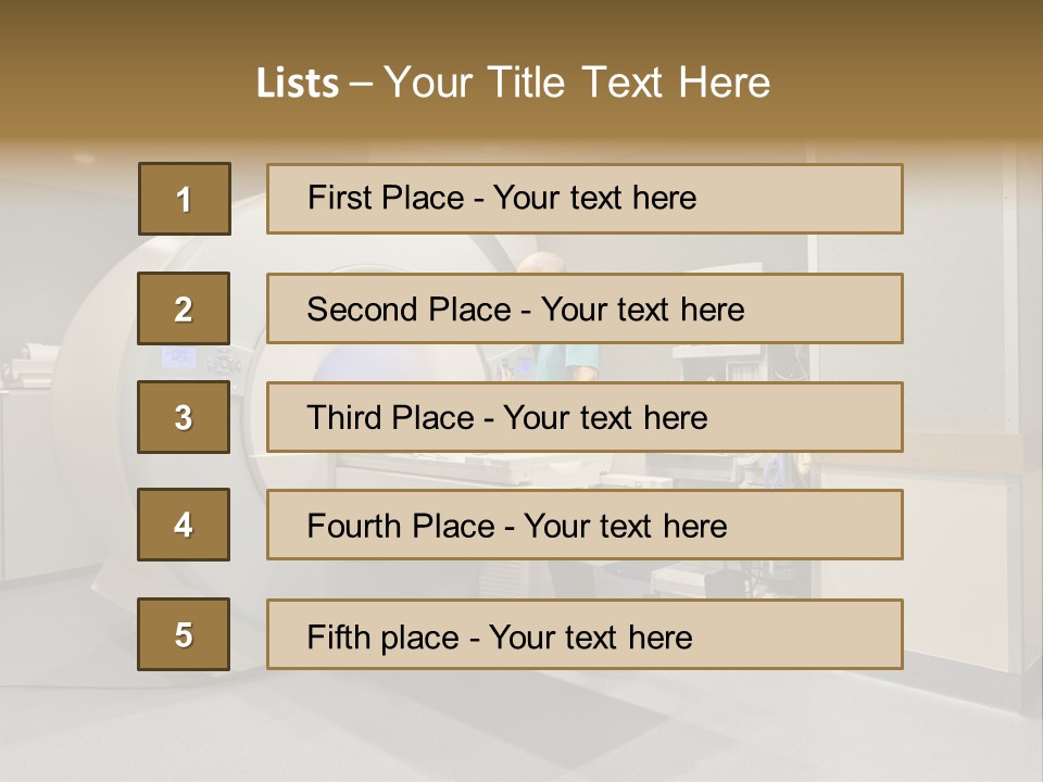 Test Magnetic Scanner PowerPoint Template