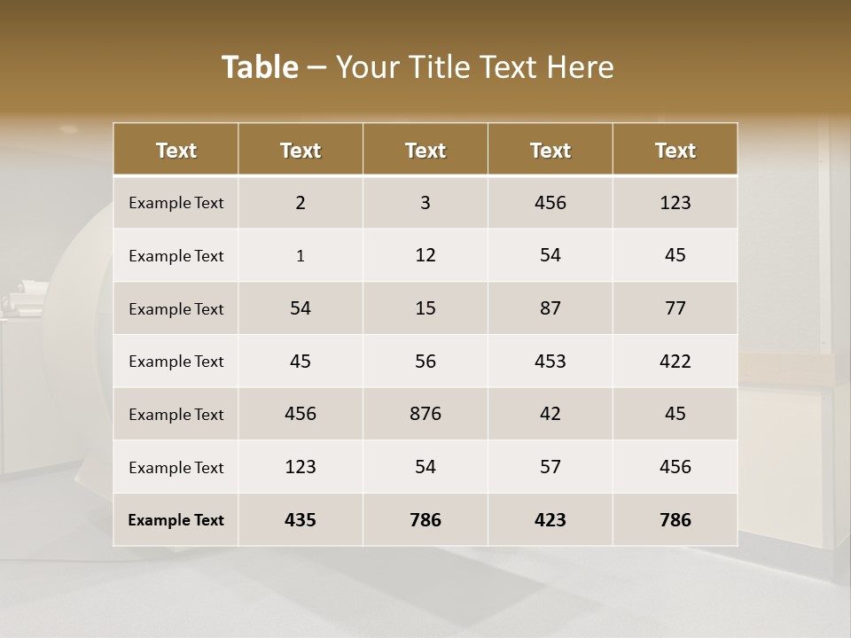 Test Magnetic Scanner PowerPoint Template