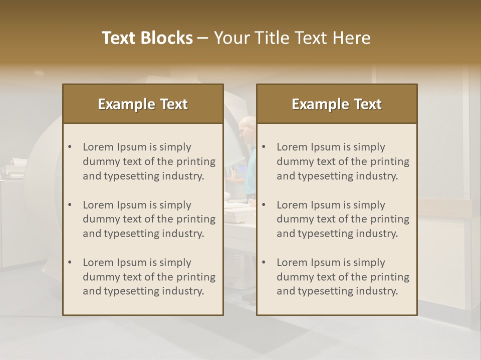 Test Magnetic Scanner PowerPoint Template