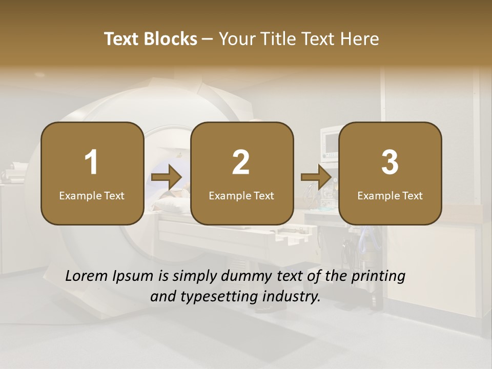 Test Magnetic Scanner PowerPoint Template