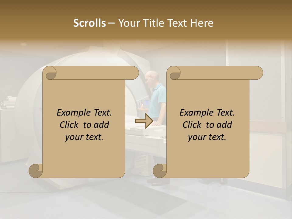 Test Magnetic Scanner PowerPoint Template