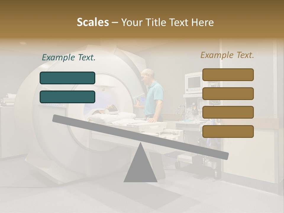 Test Magnetic Scanner PowerPoint Template