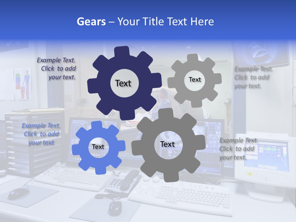 Magnetic X Ray Analysing PowerPoint Template