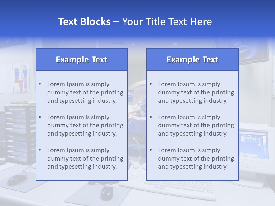 Magnetic X Ray Analysing PowerPoint Template