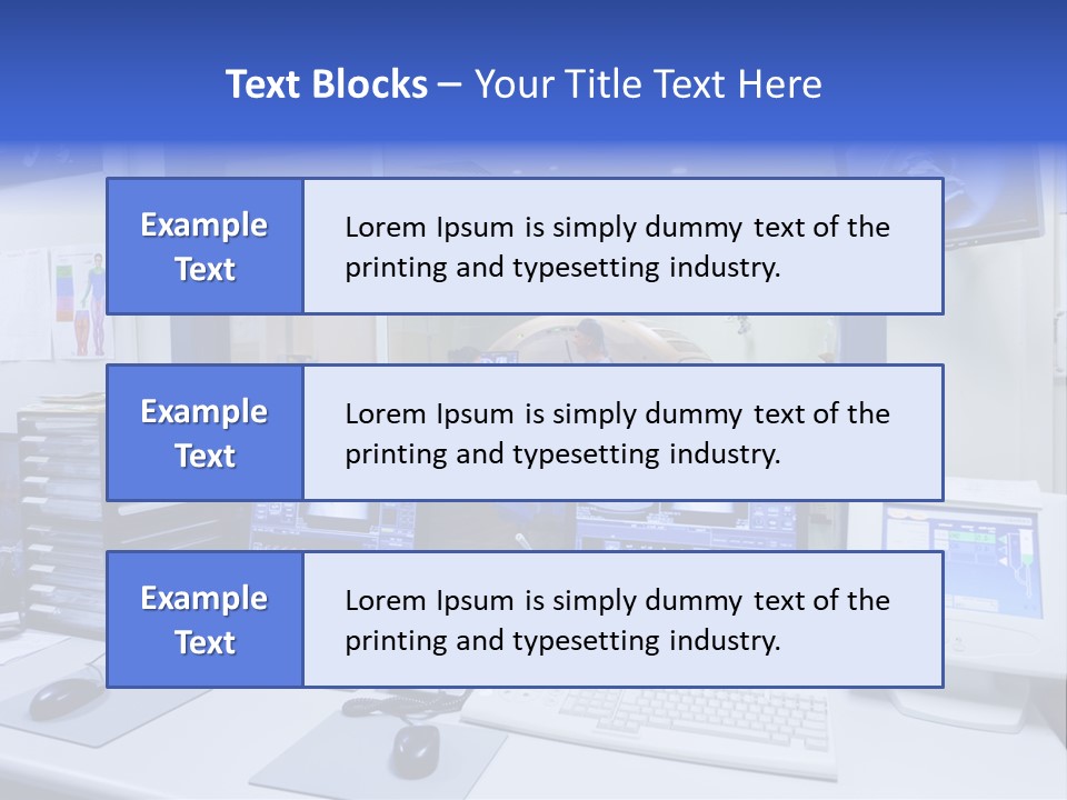 Magnetic X Ray Analysing PowerPoint Template