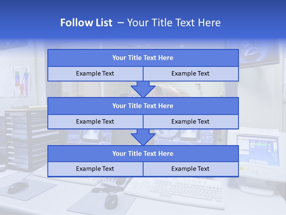 Magnetic X Ray Analysing PowerPoint Template
