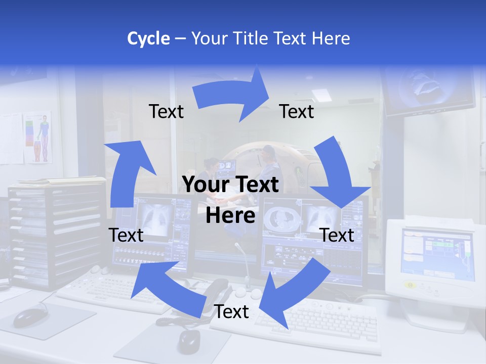 Magnetic X Ray Analysing PowerPoint Template