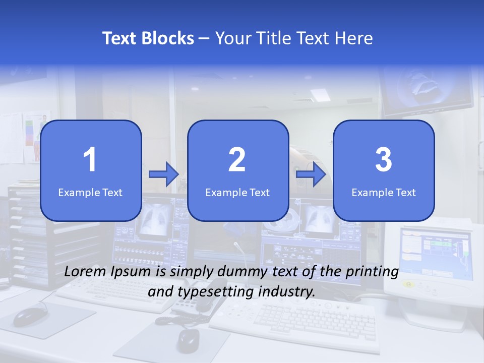 Magnetic X Ray Analysing PowerPoint Template