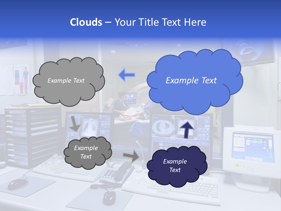 Magnetic X Ray Analysing PowerPoint Template