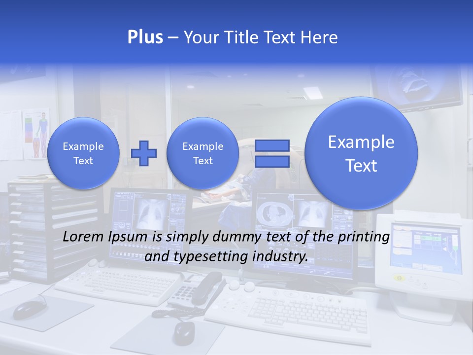 Magnetic X Ray Analysing PowerPoint Template