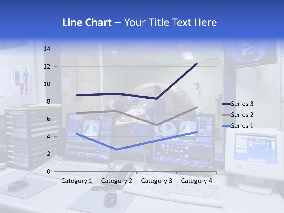 Magnetic X Ray Analysing PowerPoint Template