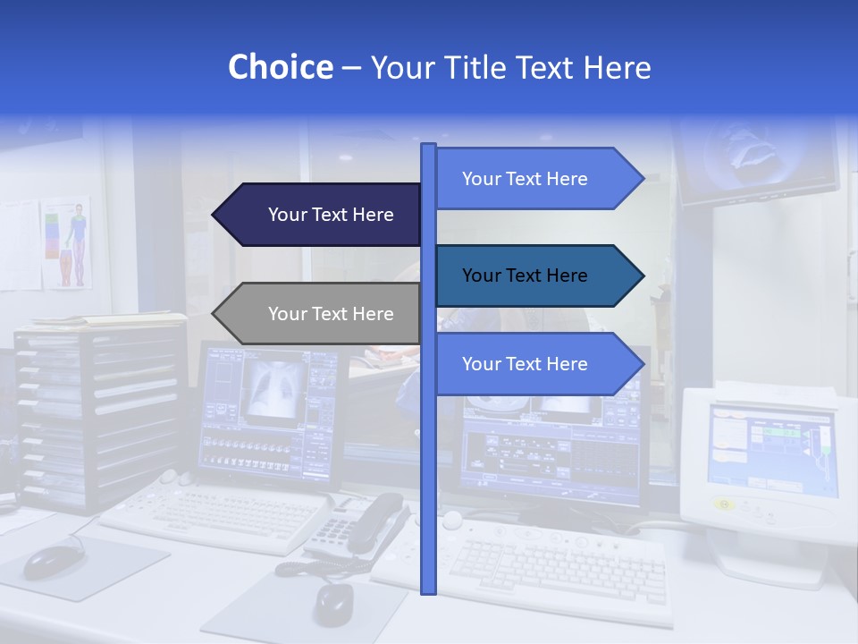 Magnetic X Ray Analysing PowerPoint Template