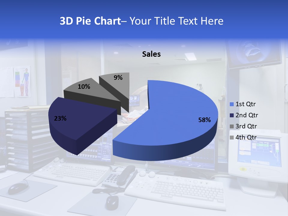 Magnetic X Ray Analysing PowerPoint Template