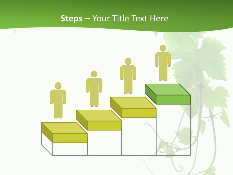 Framing Pastoral Plant PowerPoint Template