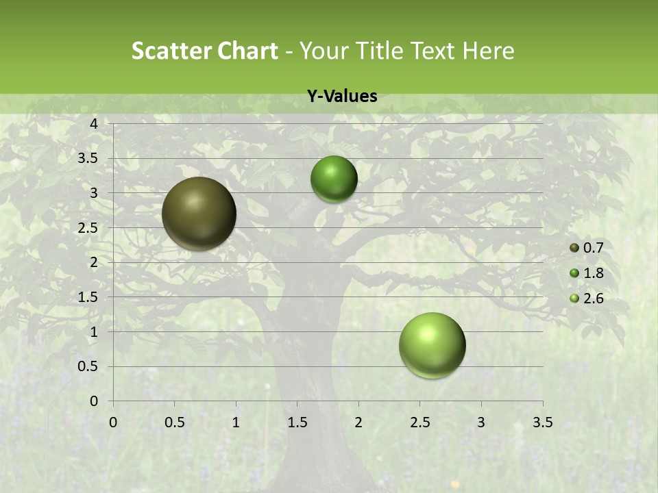 Tree Buddhism Meadow PowerPoint Template