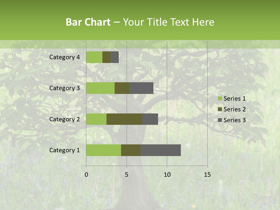 Tree Buddhism Meadow PowerPoint Template