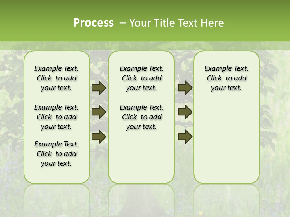 Tree Buddhism Meadow PowerPoint Template