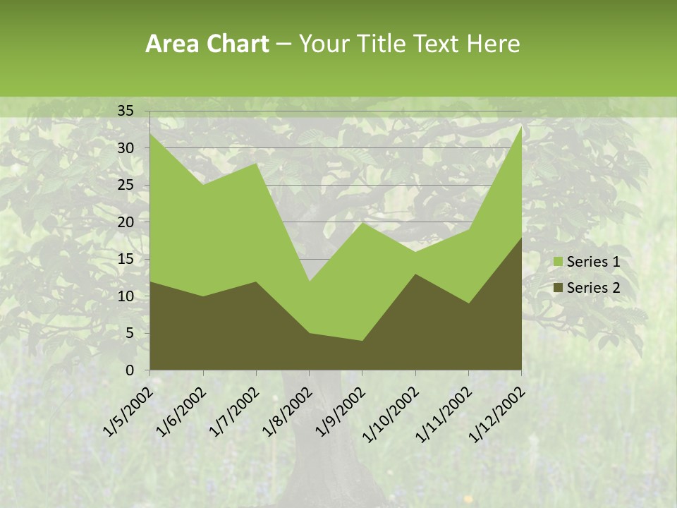 Tree Buddhism Meadow PowerPoint Template