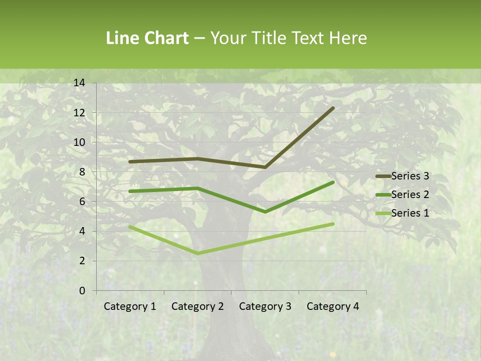 Tree Buddhism Meadow PowerPoint Template