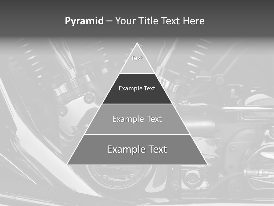 Detail Road Engine PowerPoint Template
