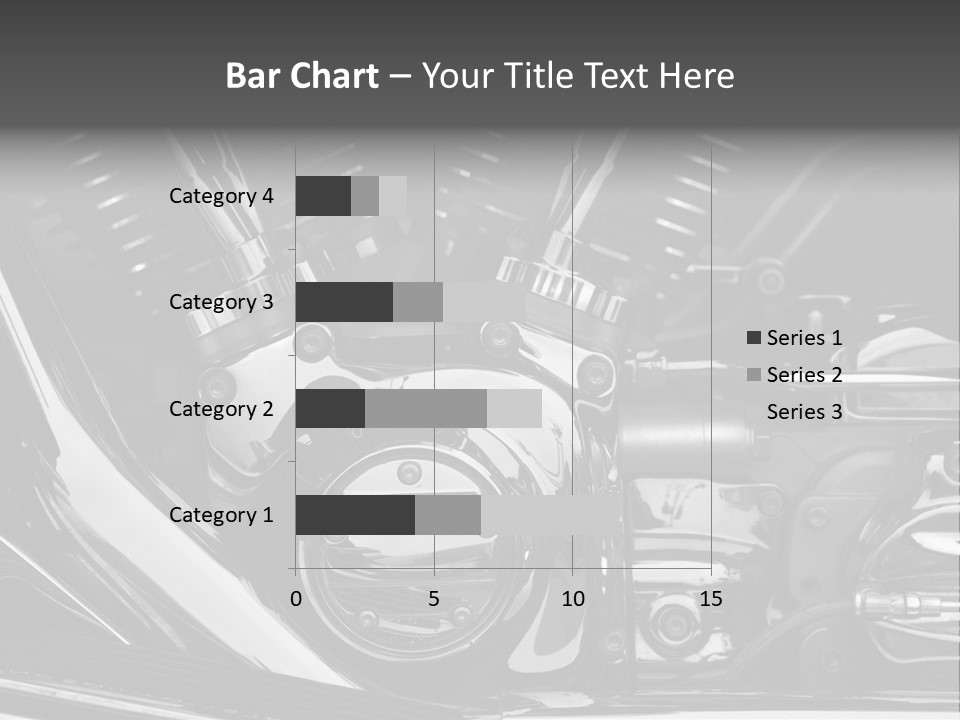 Detail Road Engine PowerPoint Template