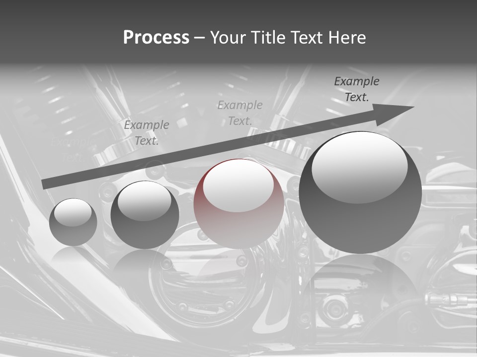 Detail Road Engine PowerPoint Template