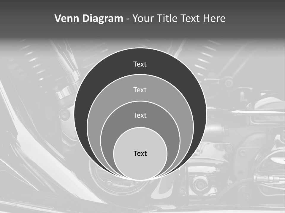 Detail Road Engine PowerPoint Template