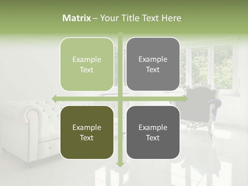 Antique Furnished Tiled PowerPoint Template