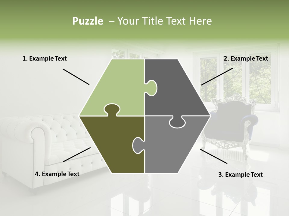 Antique Furnished Tiled PowerPoint Template