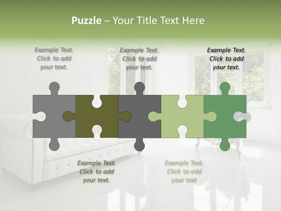 Antique Furnished Tiled PowerPoint Template