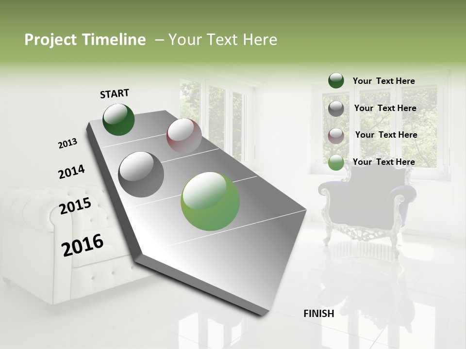 Antique Furnished Tiled PowerPoint Template