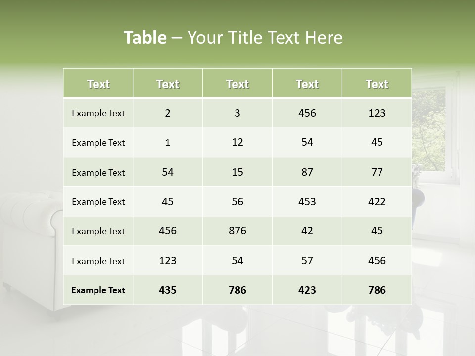 Antique Furnished Tiled PowerPoint Template