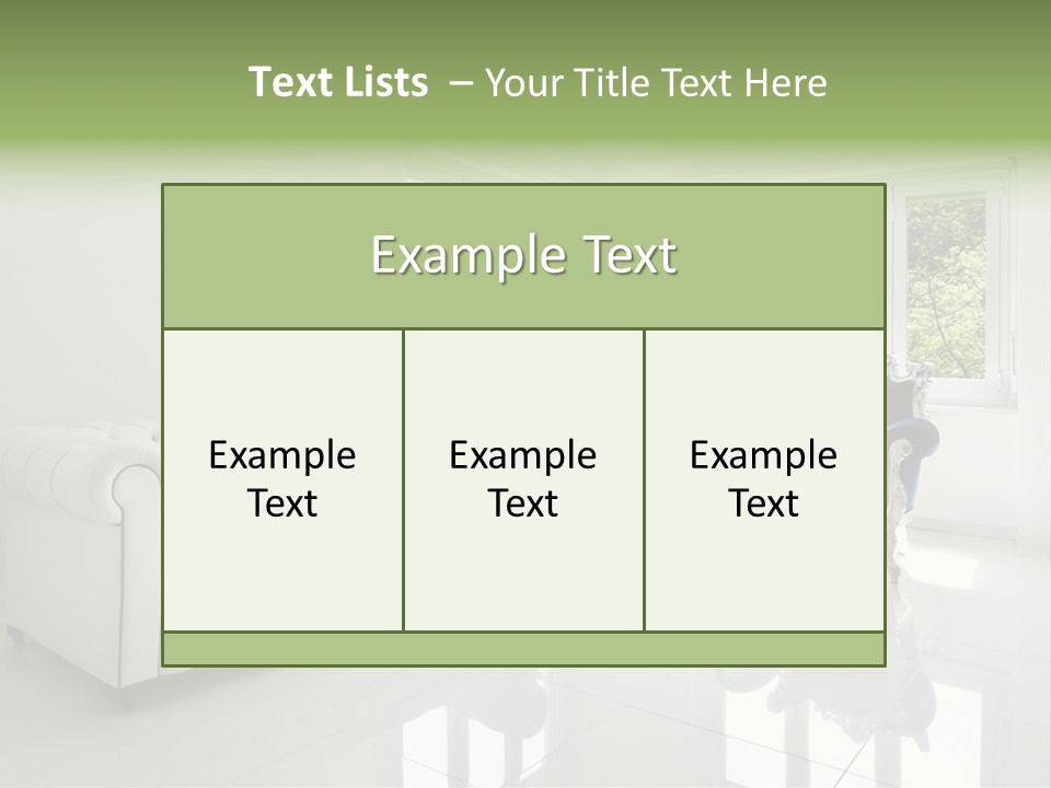 Antique Furnished Tiled PowerPoint Template
