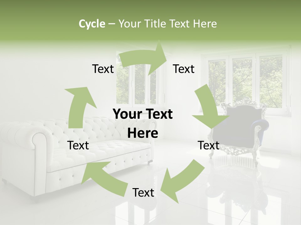 Antique Furnished Tiled PowerPoint Template