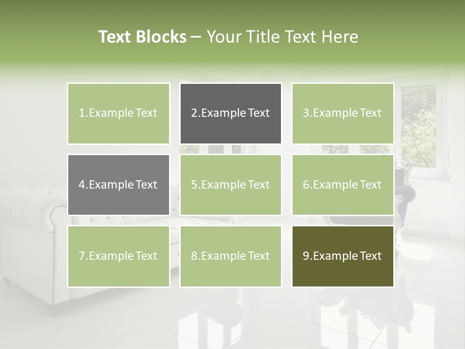Antique Furnished Tiled PowerPoint Template