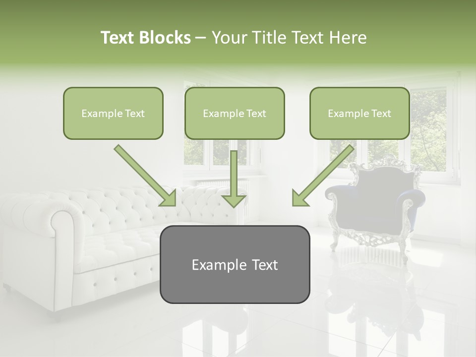 Antique Furnished Tiled PowerPoint Template