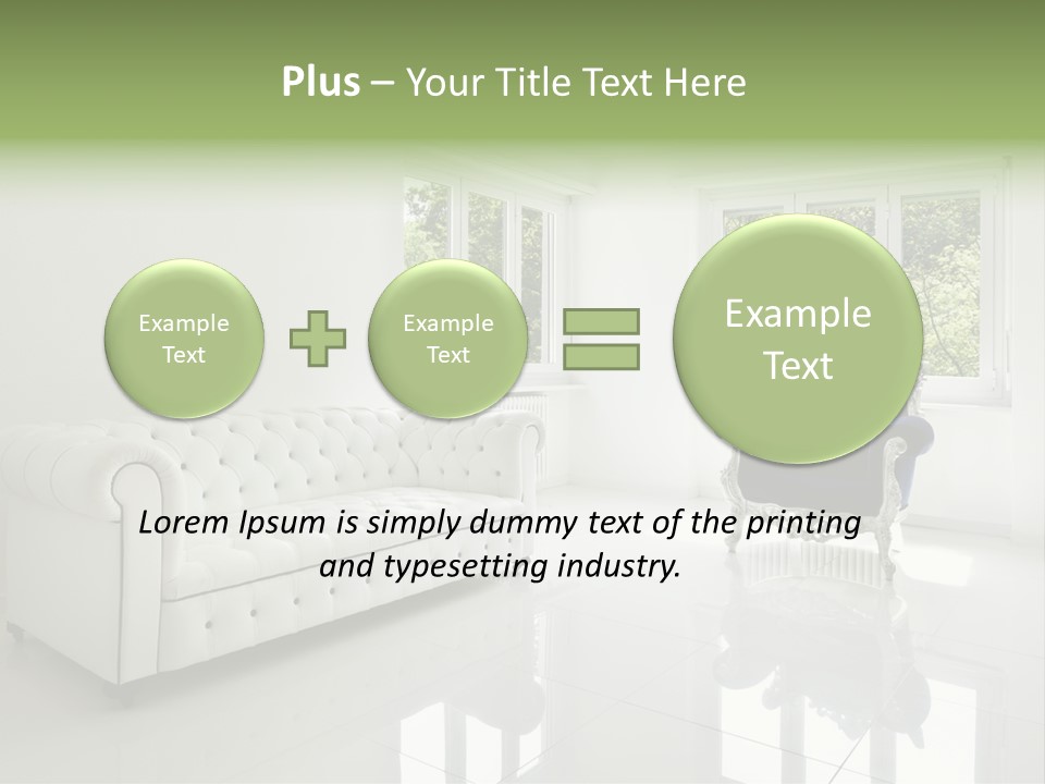 Antique Furnished Tiled PowerPoint Template
