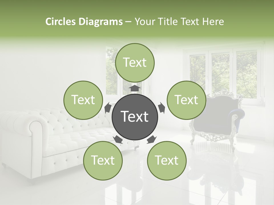 Antique Furnished Tiled PowerPoint Template